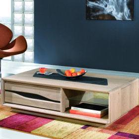 TABLE BASSE 1 TIROIR CERAM