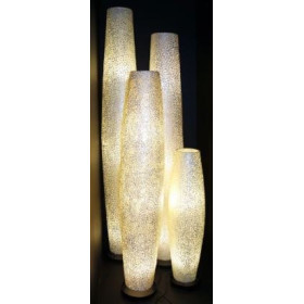 Lampe en nacre blanc Joly's 150cm
