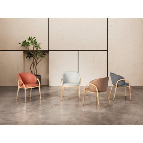 Chaise VISION cuir Artico