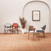Chaise LAGOON cuir Artico