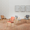 Chaise TEMPEST cuir Artico