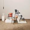 Chaise TEMPEST cuir Artico