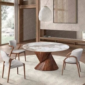 TABLE RONDE BARREL - 160 CM