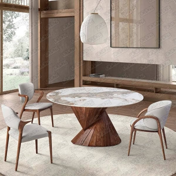 TABLE RONDE BARREL - 160 CM