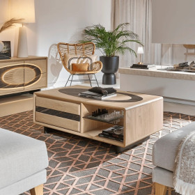THALES TABLE BASSE 1 TIROIR