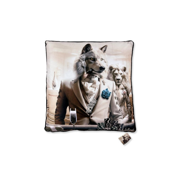 Coussin LOUP LUXURY - Binet