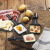 KITCHENCHEF RACLETTE-GRILL 4 PERSONNES - KCWOOD4RP
