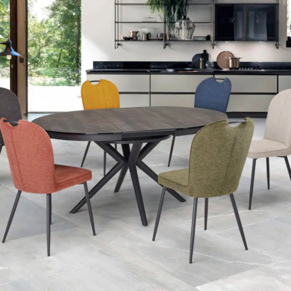 Table céramique Orchidée