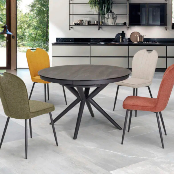 Table céramique Orchidée