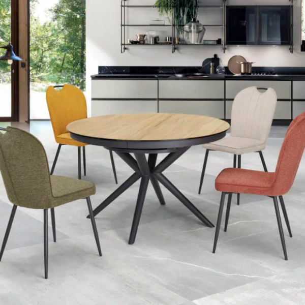 Table céramique Orchidée