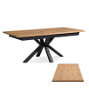 TABLE RECTANGLE PIED X SUNSET - DUNE - 200 CM