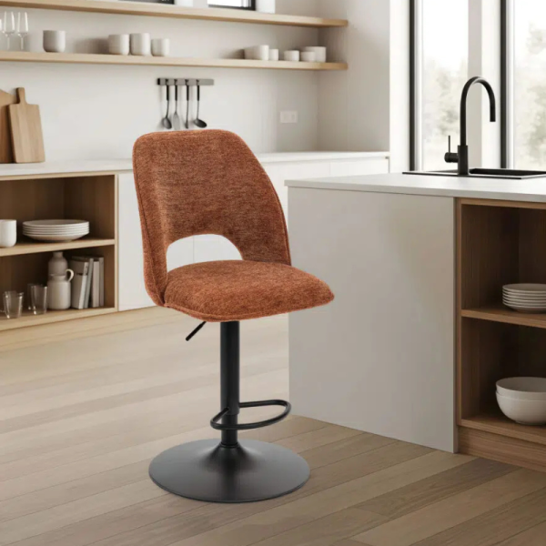 Tabouret de bar ROXANE - Pied Piston