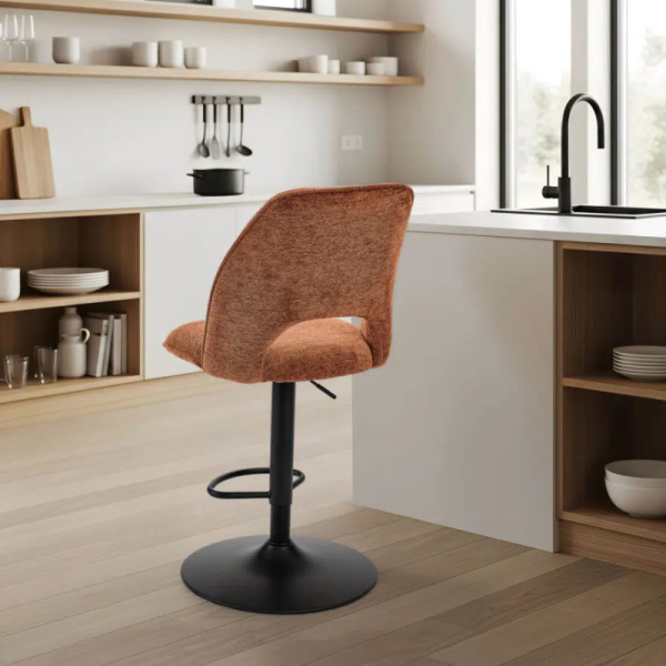 Tabouret de bar ROXANE - Pied Piston
