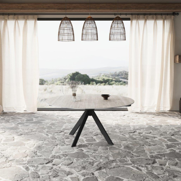 TABLE RONDE PALOMA - 150 CM