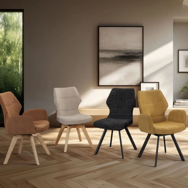 Chaise JULIETTE - PIED MÉTAL