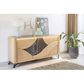 ENFILADE RIVIERA 3 PORTES - 200 CM