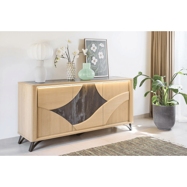 ENFILADE RIVIERA 3 PORTES - 200 CM
