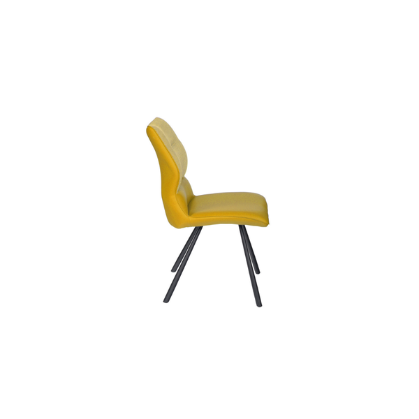 Lot de 4 chaises LINKY Jaune modèle d'exposition