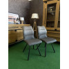 Lot de 2 chaises LINKY anthracite modèle d'exposition