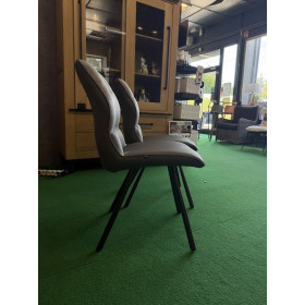 Lot de 2 chaises LINKY anthracite modèle d'exposition