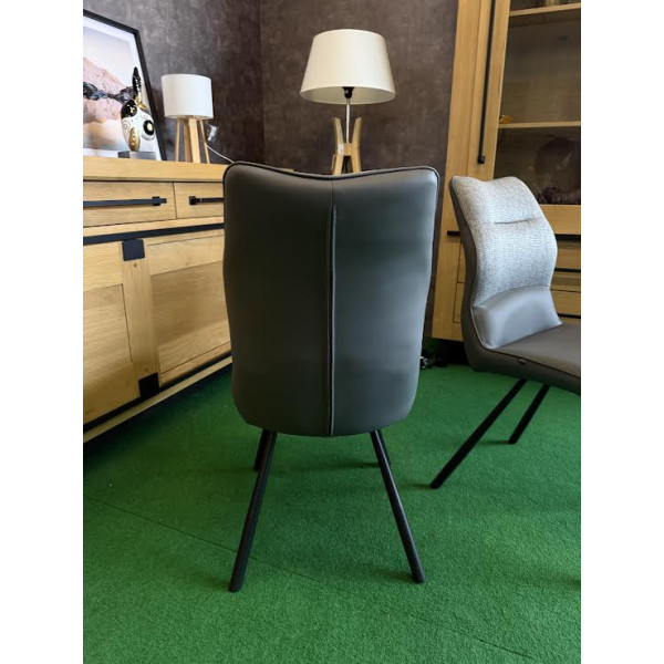 Lot de 2 chaises LINKY anthracite modèle d'exposition