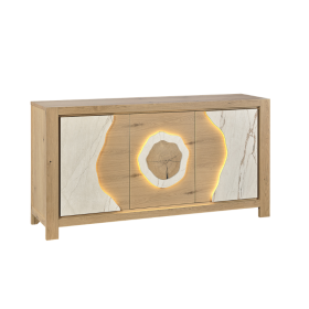 ENFILADE MINERALE 3 PORTES - 195 CM