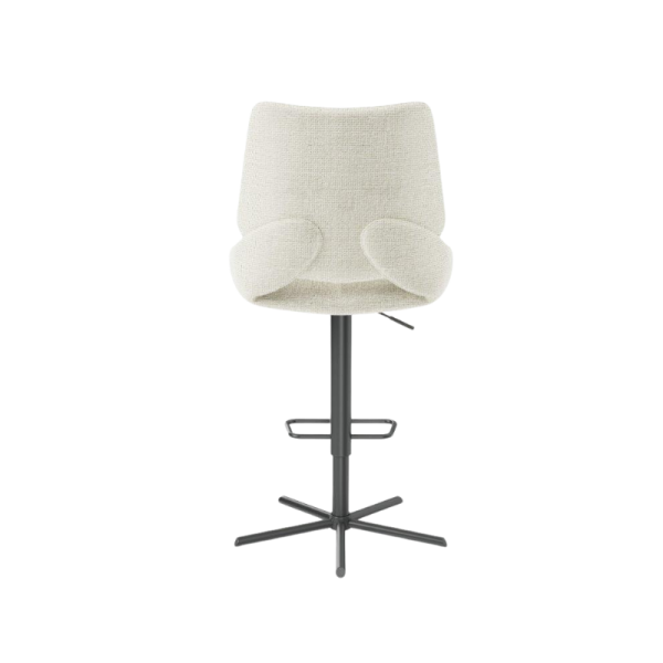 Tabouret de bar FREDO - Pied piston
