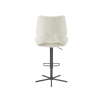 Tabouret de bar FREDO - Pied piston