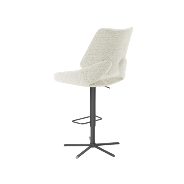 Tabouret de bar FREDO - Pied piston