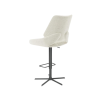 Tabouret de bar FREDO - Pied piston