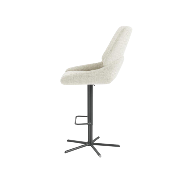 Tabouret de bar FREDO - Pied piston