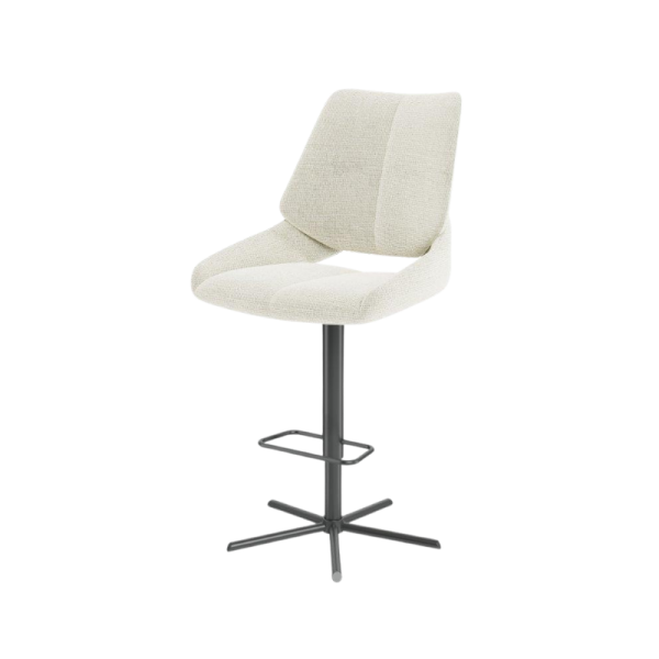 Tabouret de bar FREDO - Pied piston