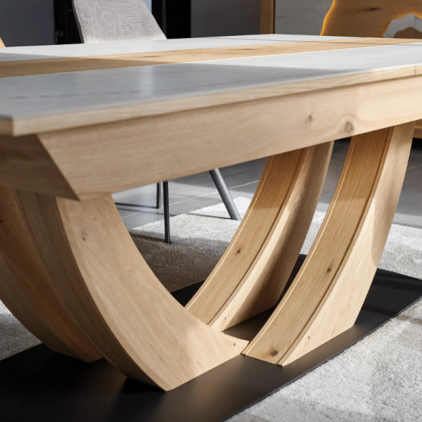TABLE MINERALE - 220 - 390 CM