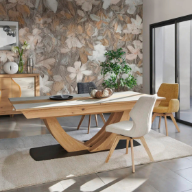 TABLE MINERALE - 220 - 390 CM