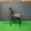 CHAISE FUGACE NOIRE - MODÈLE D'EXPOSITION