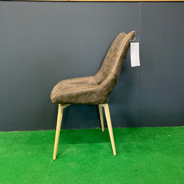CHAISE FUGACE MARRON - MODÈLE D'EXPOSITION