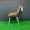 CHAISE FUGACE MARRON - MODÈLE D'EXPOSITION