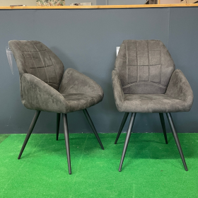 LOT DE 2 CHAISES ASPEN AVEC ACCOUDOIRS - MODÈLE D'EXPOSITION