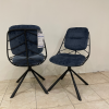 CHAISES LEXY BLEU LOT DE 2 - MODÈLE D'EXPOSITION