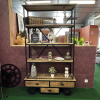 BIBLIOTHÈQUE À ROULETTES - MODÈLE D'EXPOSITION