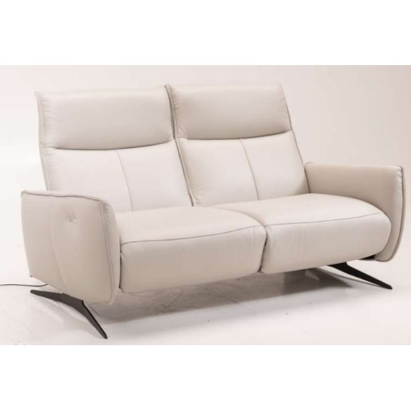 Canapé PRIME cuir 3 places 2 relax