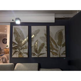 Quaddro 3 tableaux encadrés