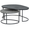SET DE 2 TABLES BASSES NAPA