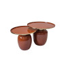 LOT DE DEUX TABLES BASSES TB010TE