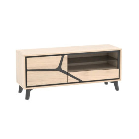Meuble TV 1 porte 1 tiroir 1 niche NEO