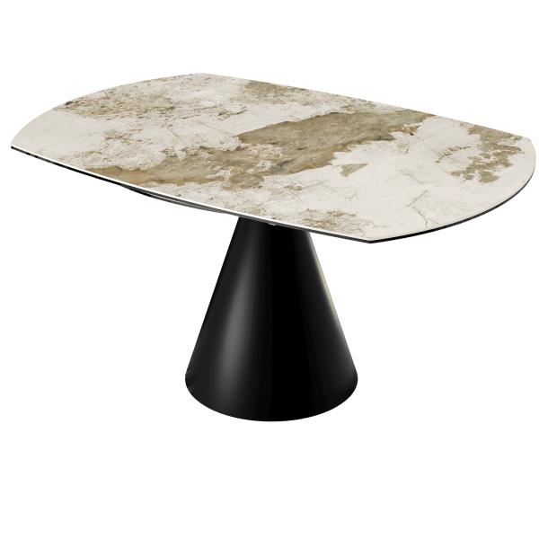 Table de repas NEW ICONE 100/150 x 150cm céramique