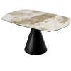Table de repas NEW ICONE 100/150 x 150cm céramique