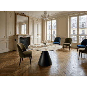 Table de repas NEW ICONE 100/150 x 150cm céramique