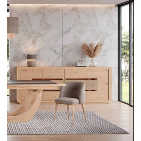BUFFET 4 PORTES SAO PAULO Chêne - 248 CM