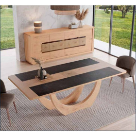 BUFFET 4 PORTES SAO PAULO Chêne - 248 CM
